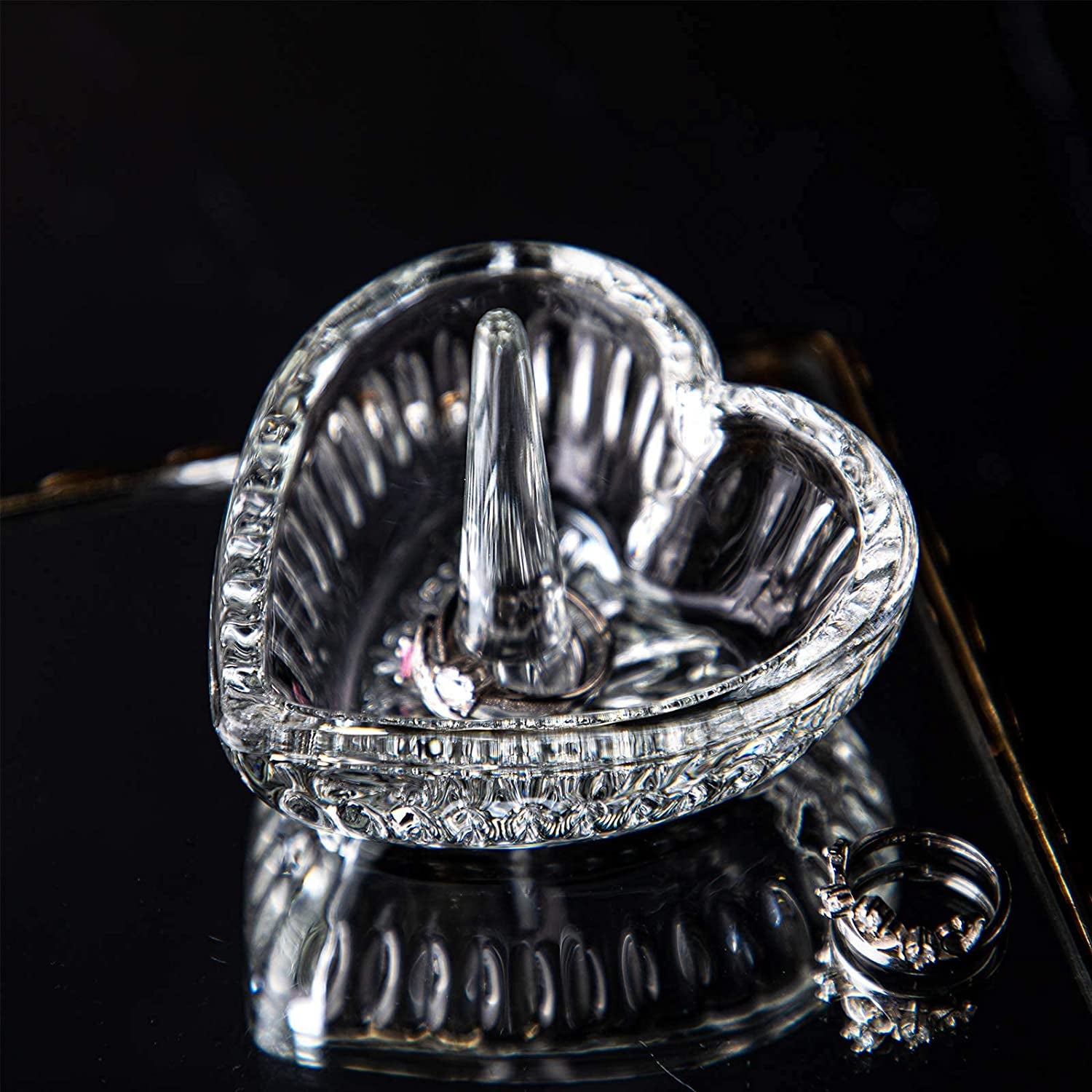 H&D Crystal Ring Holder Dish  H&D Crystal Manufacture CO.,LTD   