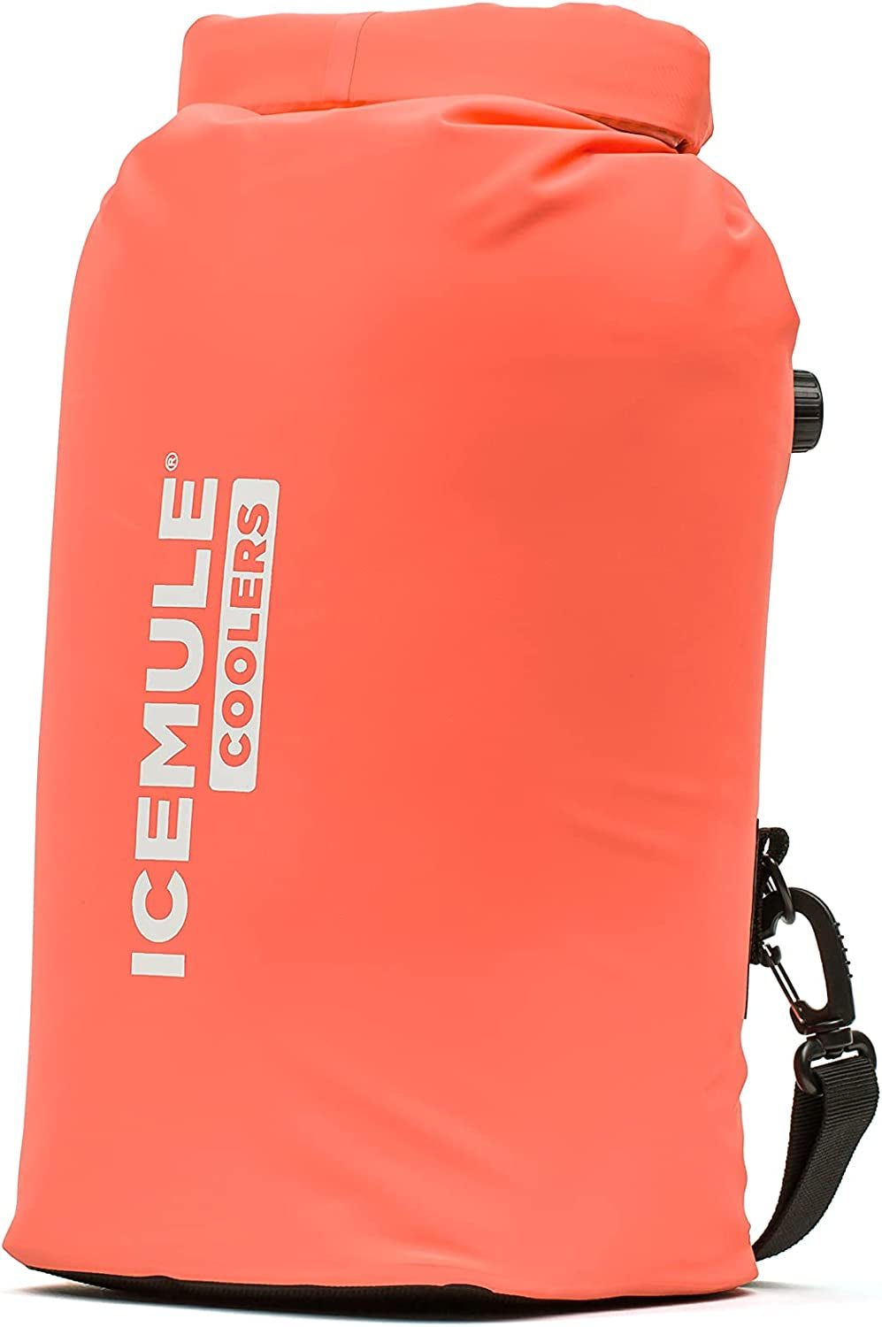 ICEMULE Classic Collapsible Backpack Cooler – Hands Free, 100% Waterproof, 24+ Hours Cooling, Soft Sided Cooler  IceMule Coolers Coral Medium - 15L 