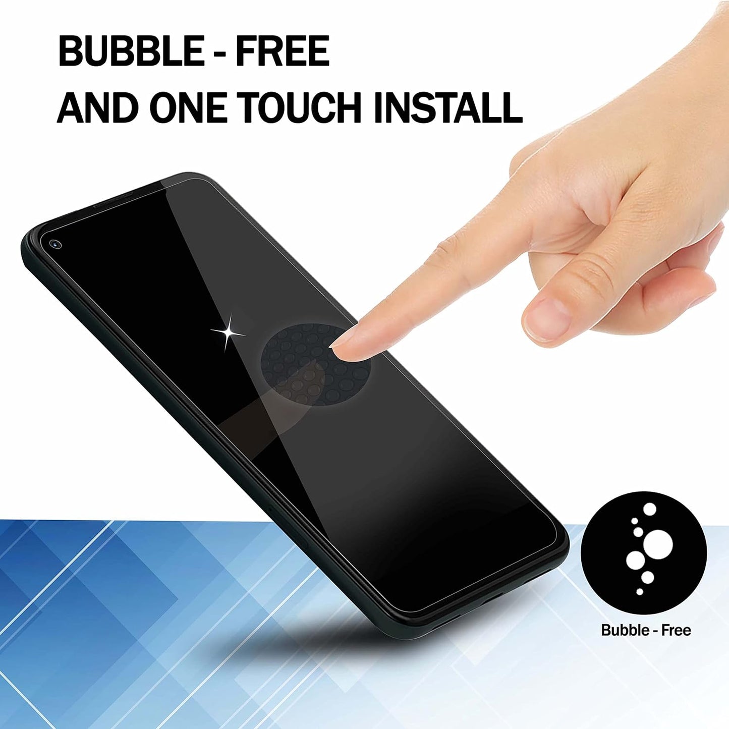 RKINC Screen Protector [4-Pack] for Google Pixel 4A [Not Fit for Pixel 4A 5G], Tempered Glass Film Screen Protector, 0.33Mm [Lifetimewarranty][Anti-Scratch][Anti-Shatter][Bubble-Free]  RKINC   