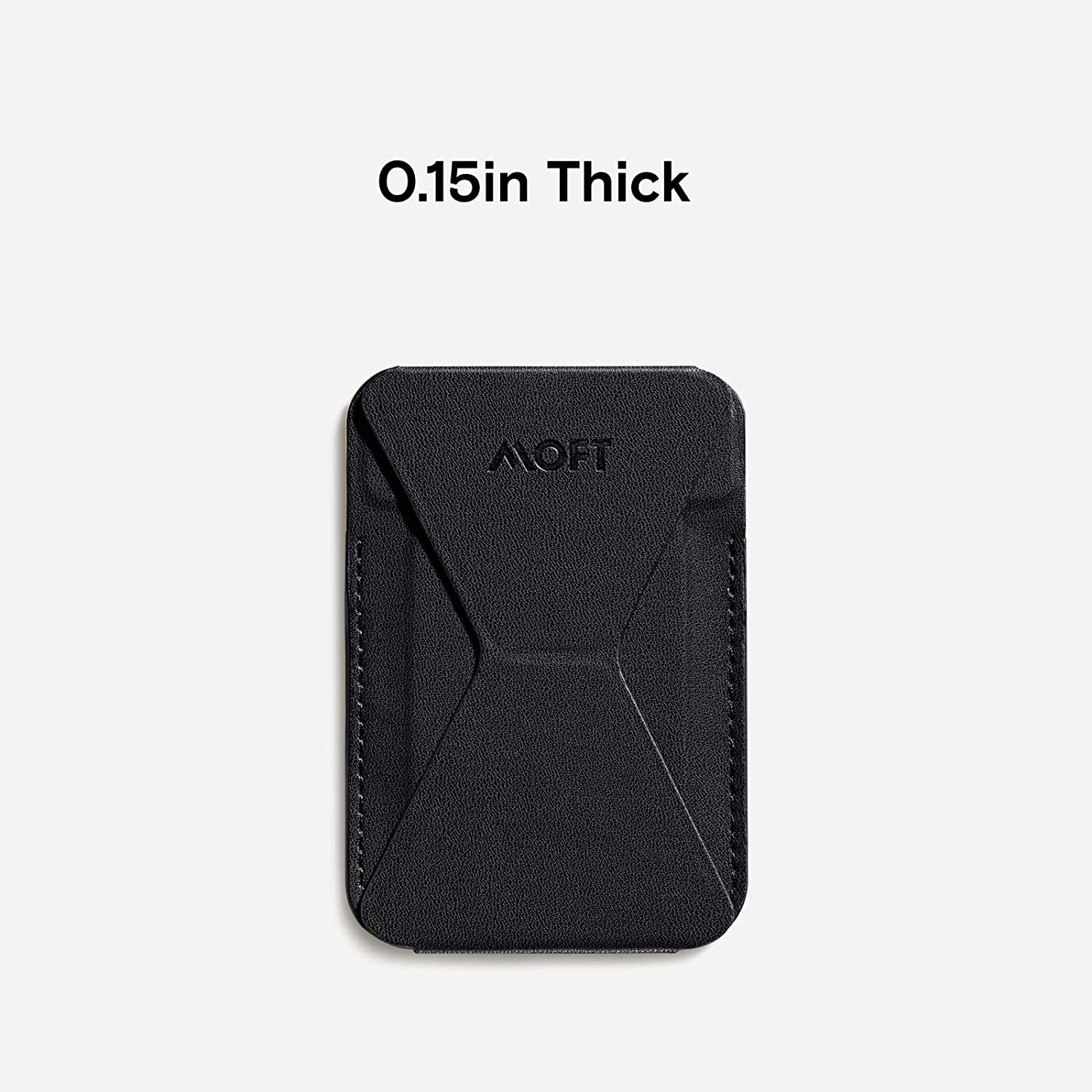 MOFT Magsafe Wallet Stand for Iphone 14/13/12 Series Magsafe Compatible Phone Stand with 3 Viewing Angles (Night Black)  MOFT LIMITED   