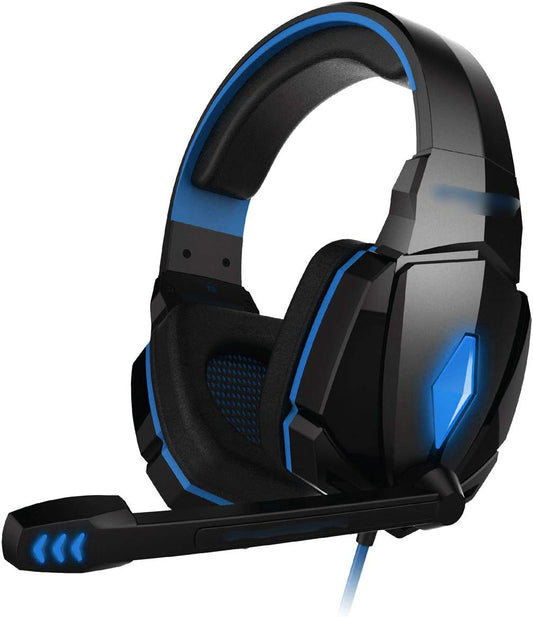 Gaming Headset Surround Sound Over-Ear Gaming Headphones Stereo Noise Cancellation for PC Laptop Tablet Smart Phone  THER   
