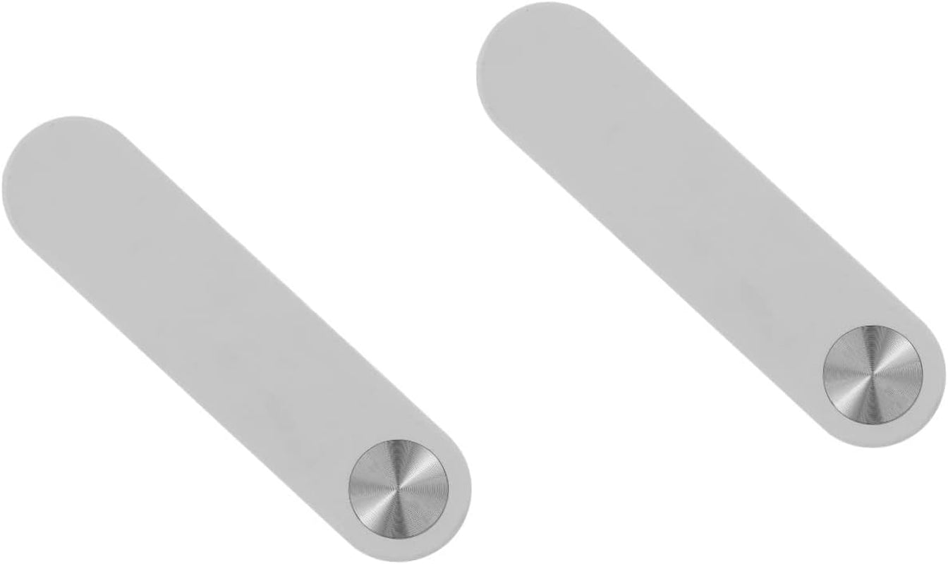 SOLUSTRE 4Pcs Expand Mobile Phone Bracket Portable Monitor Stand Magnetic Phone Mount Notebook Stand Phone Side Mount Clip Computer Side Mount Clip Laptop Side Mount Phone Holder Desk Abs  SOLUSTRE 12X3cmx2pcs  