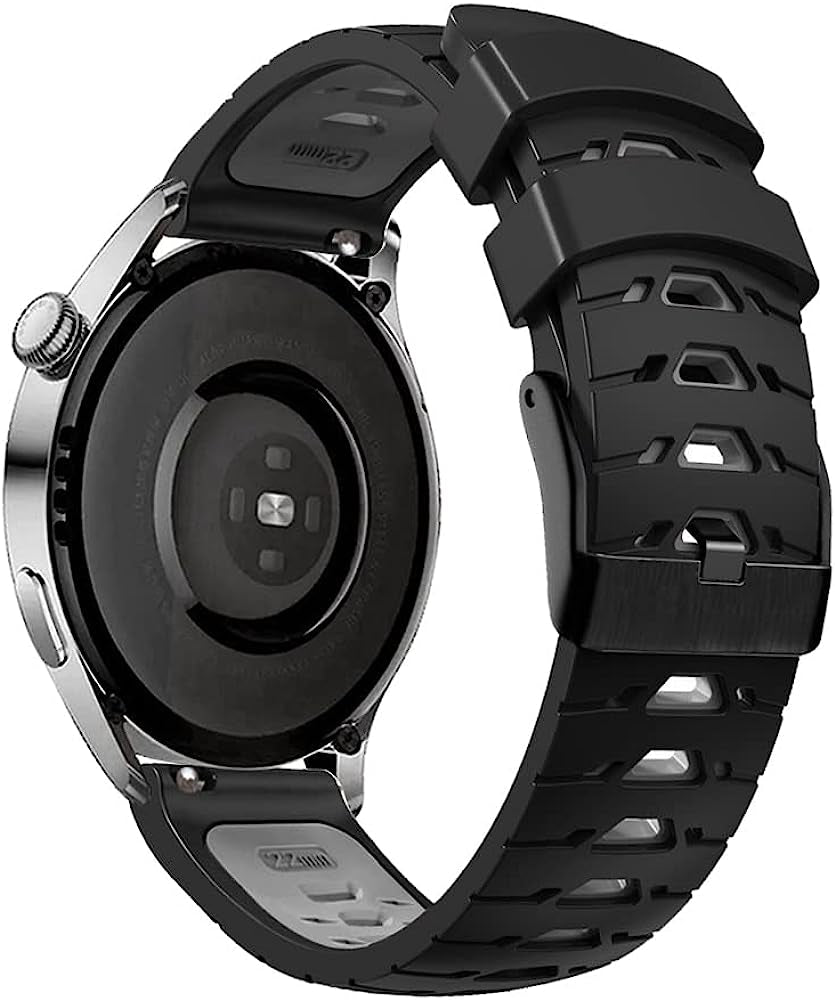 EZZON 20 22Mm Silicone Strap for Garmin Vivoactive 4 3 3T HR Venu 2 SQ Smart Watch Band Forerunner 645 245 MUSIC 55 Watchband Bracelet  EZZON B For Forerunner 245 645 