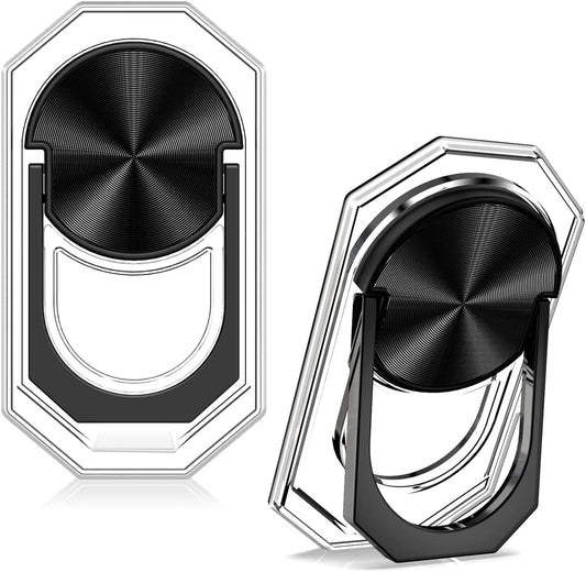 KACHEN 2 Packs Ring Holder, Cell Phone Ring Holder Stand, 360 Degree Rotation Finger Ring Kickstand with Polished Metal Phone Grip for Magnetic Car Mount  KACHEN   
