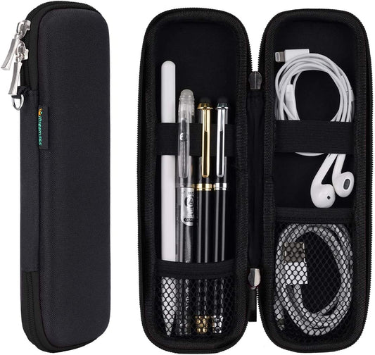 Idream365 Apple Pencil Case Holder,Slim EVA Carrying Case/Bag/Pouch/Holder for Apple Pencils,Executive Fountain Pen,Ballpoint Pen,Stylus Touch Pen-Black  iDream365   