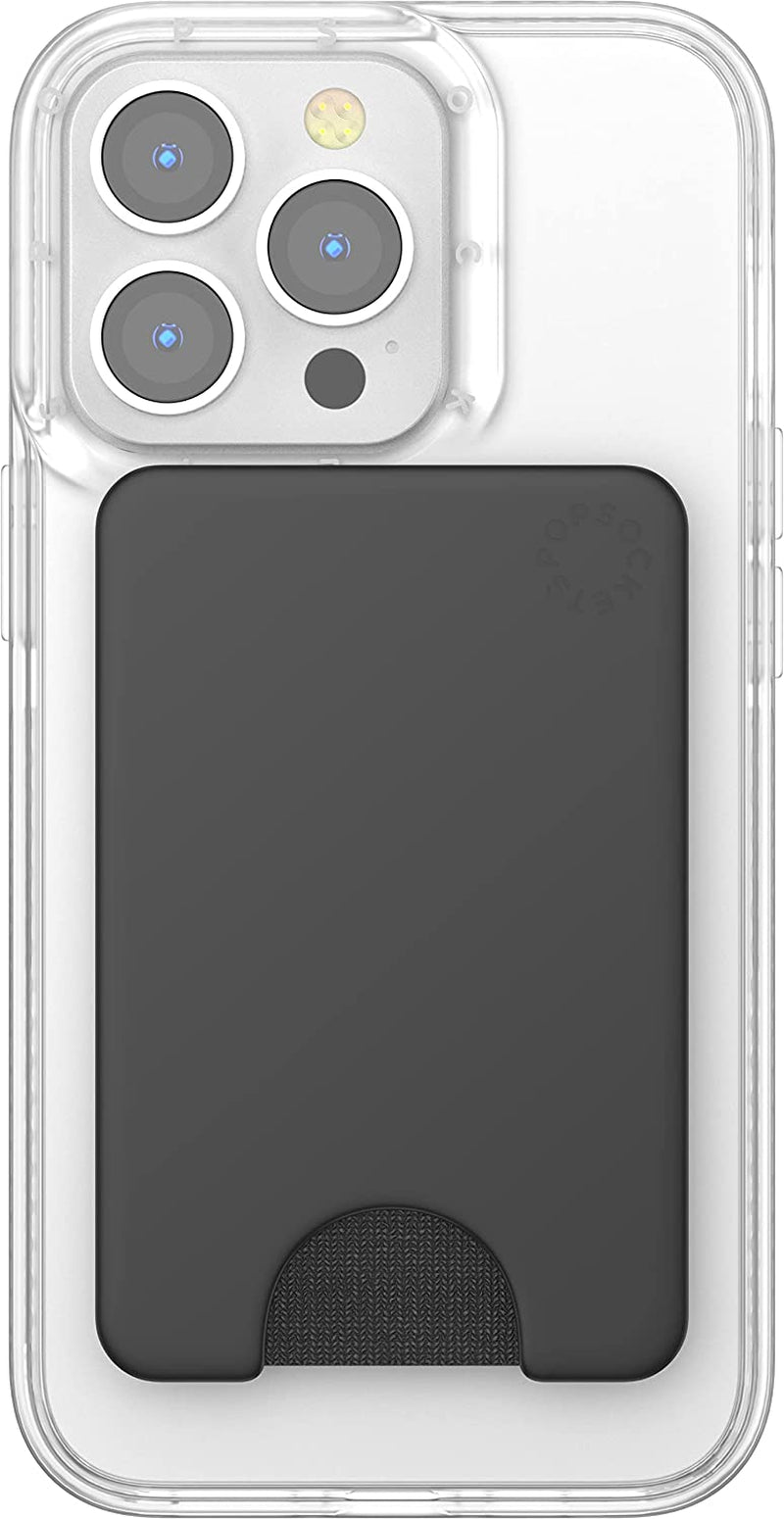 Popsockets Phone Wallet, Phone Card Holder, Wireless Charging Compatible, Wallet for Magsafe - Black  PopSockets   
