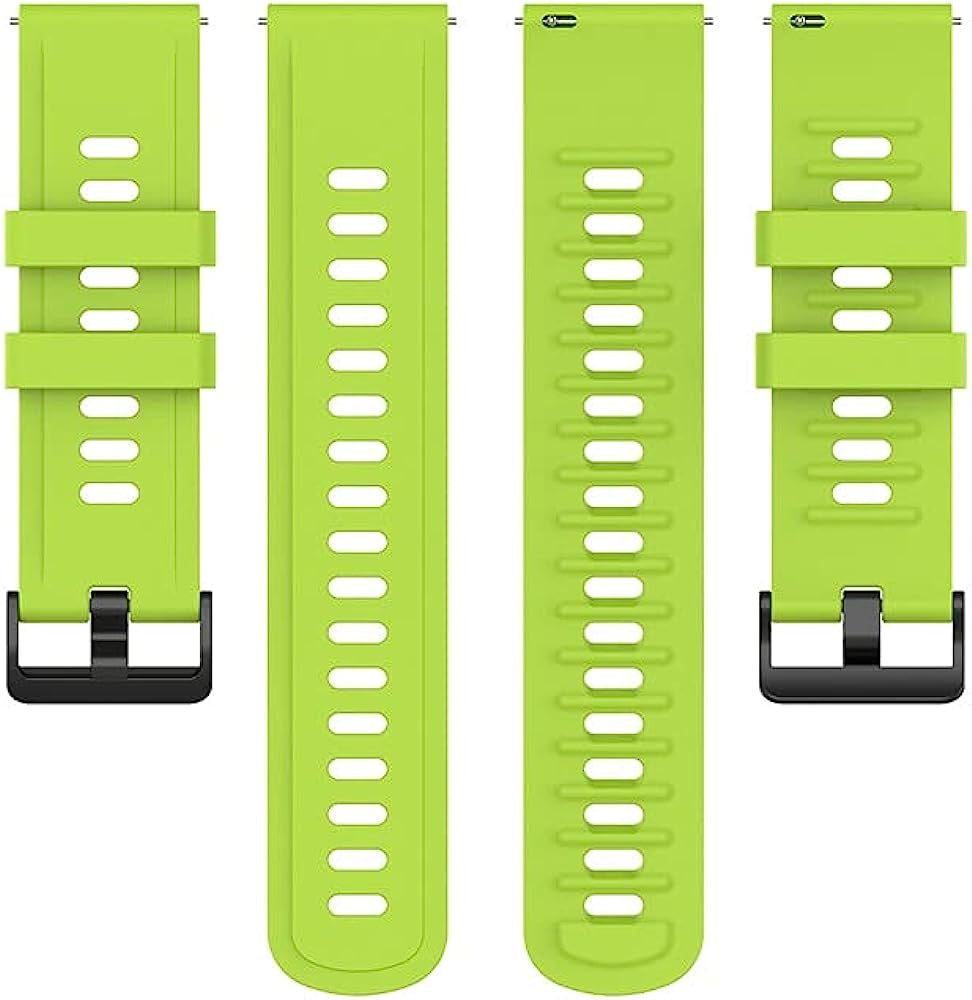 RAYESS Silicone Watchband for Garmin Vivoactive 4 3 Vivomove 3 Forerunner 245 645 Music Wrist Strap Band for Garmin Venu Bracelet 22 20  RAYESS   