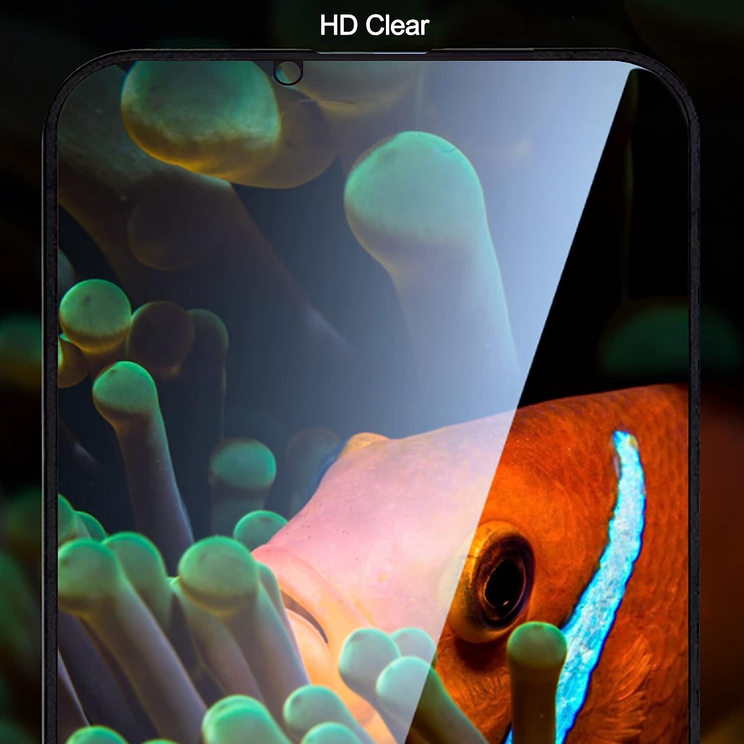 Westillux Compatible with Iphone 14 and Compatible with Iphone 13/13Pro Privacy Screen Protector 2 Pack Gradient Colorful anti Blue Light Eye Protection Mirror Tempered Glass Anti-Peep Anti-Spy HD Clear Film Case Friendly (Purple 6.1 Inch)  Westillux   