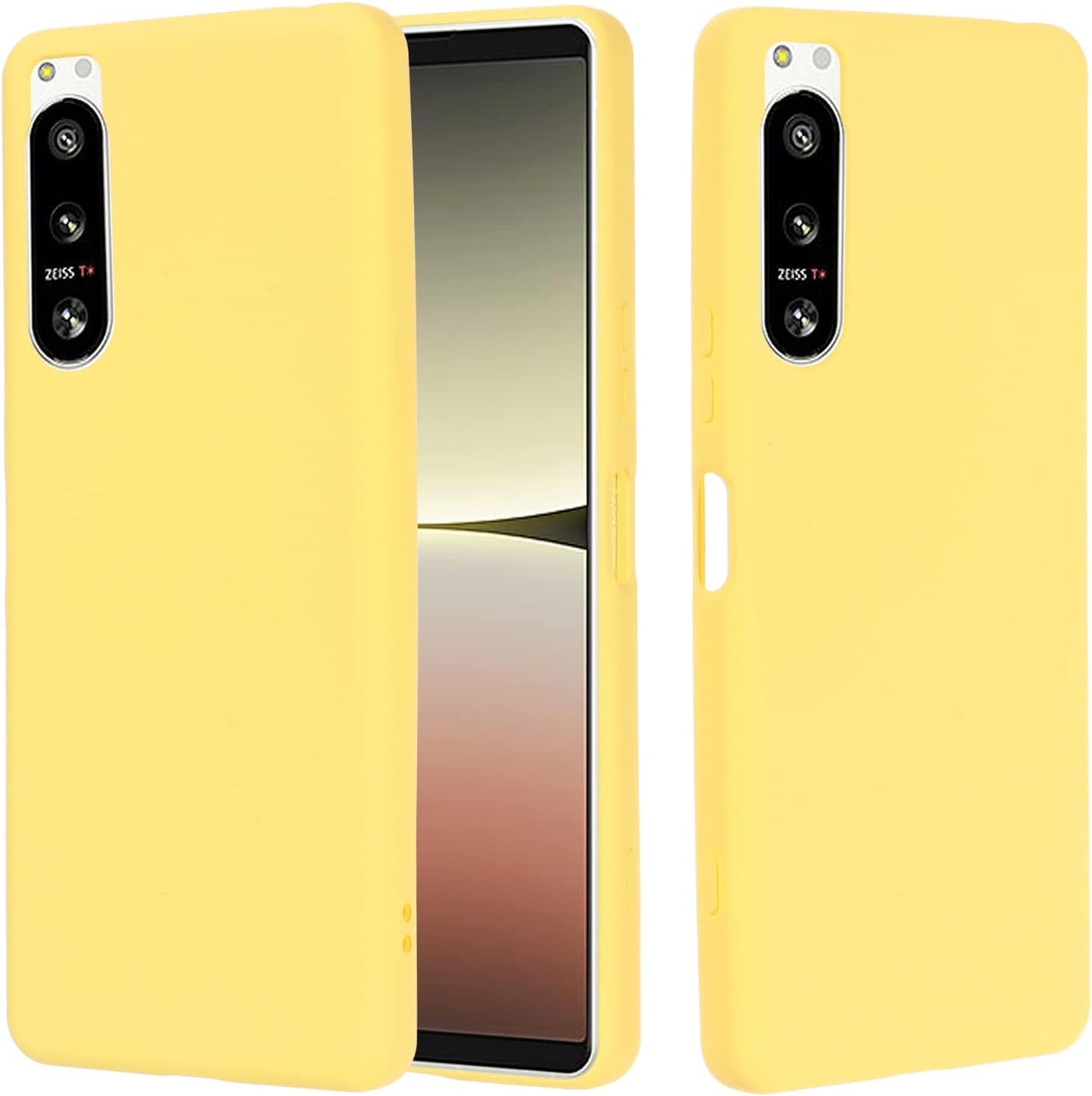 Compatible with Sony Xperia 5 IV 6.1" 2022 Slim Silicone Shockproof Back Case Cover Full Body Cover Slim Phone Case for Sony Xperia 5 IV 6.1" 2022  XBS-Better   