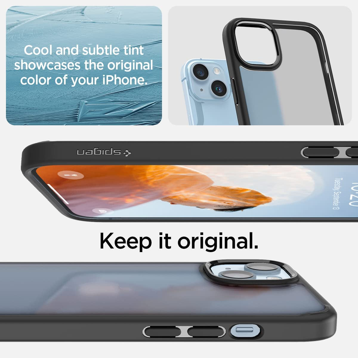 Spigen Ultra Hybrid Designed for Iphone 14 Case (2022) - Frost Black  Spigen   