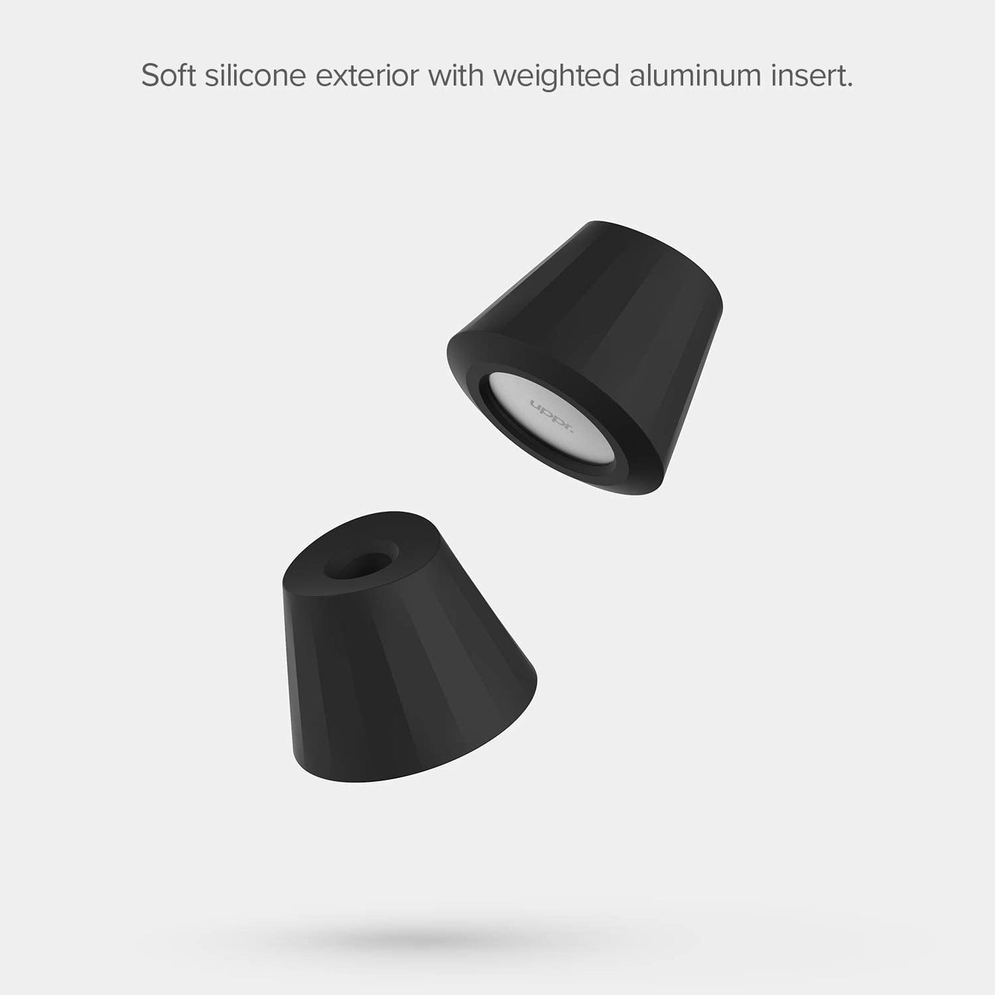 UPPERCASE Designs Nimblestand Vertical Stand Compatible with Apple Pencil With/Without Sleeve or Grip (Onyx Black)  UPPERCASE Designs   