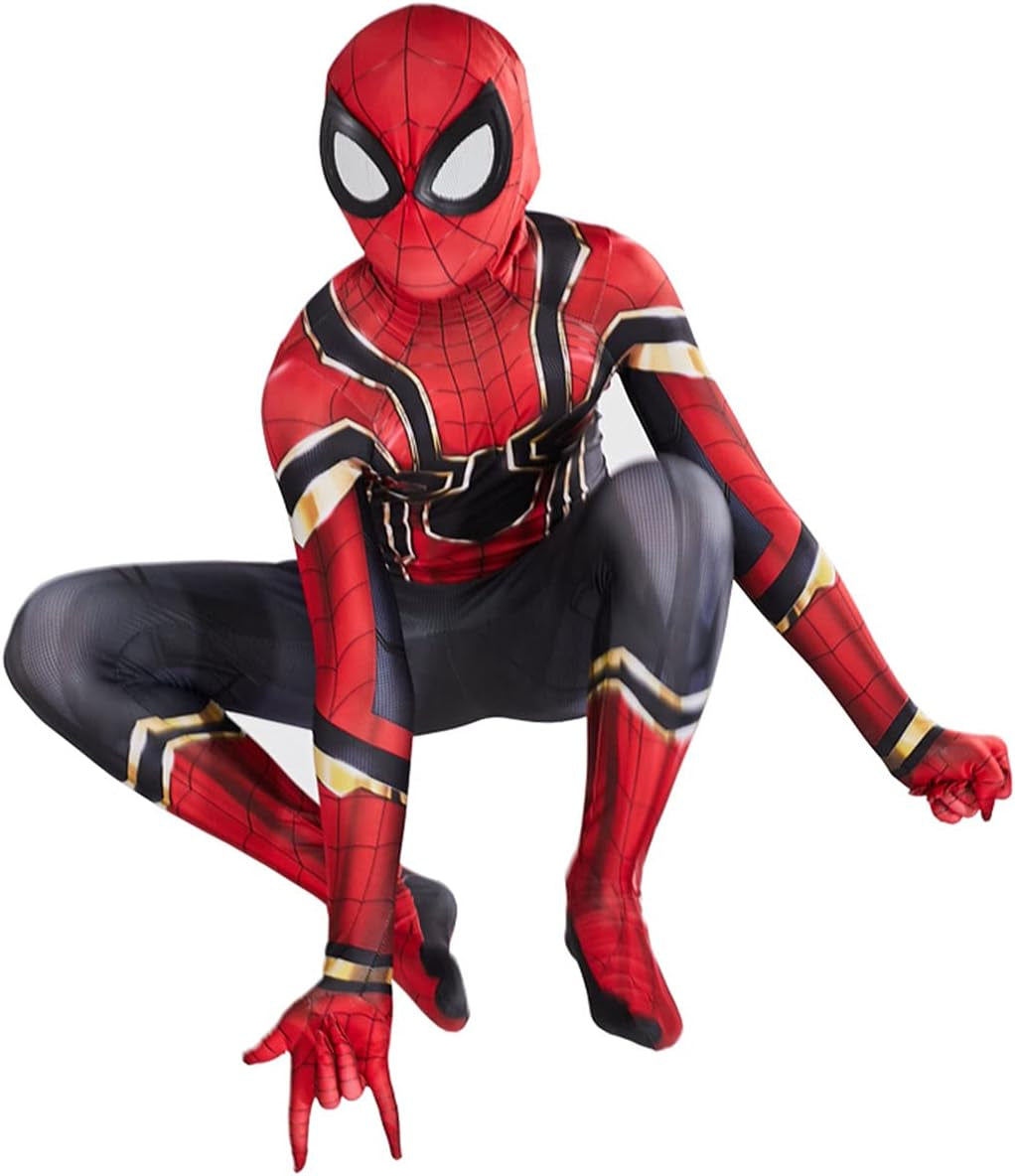 ZERBAY Superhero Halloween Costume Superhero Costume Suits Cosplay Bodysuit Costumes for Kids  ZERBAY   