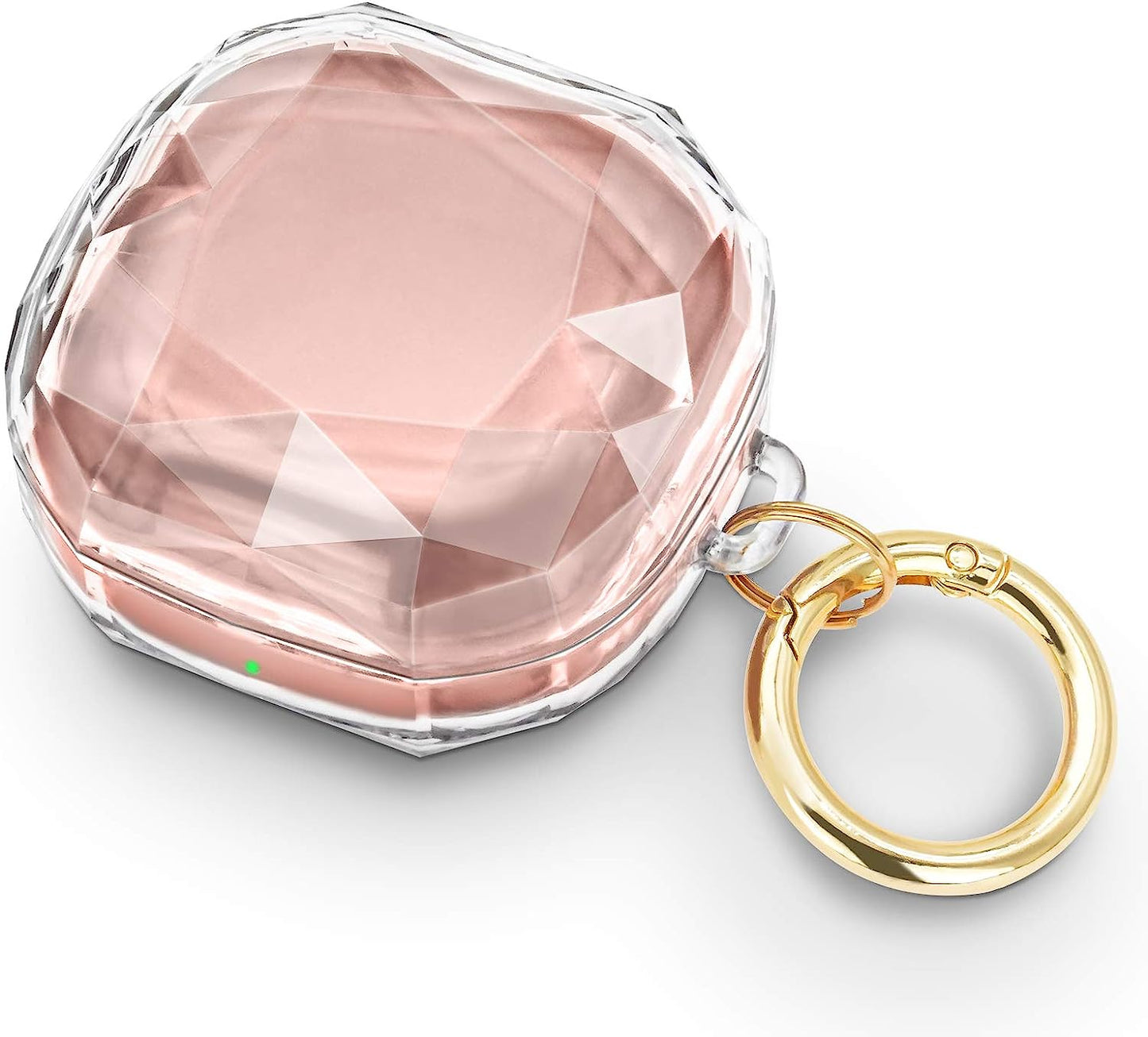 Newseego Protective Case Compatible with Samsung Galaxy Buds 2 (2021)/Galaxy Buds Pro Case/Galaxy Buds Live Case Cover (2020) with Carabiner Keychain Hard PC Shockproof Drop Protective Cover- Clear  Newseego   