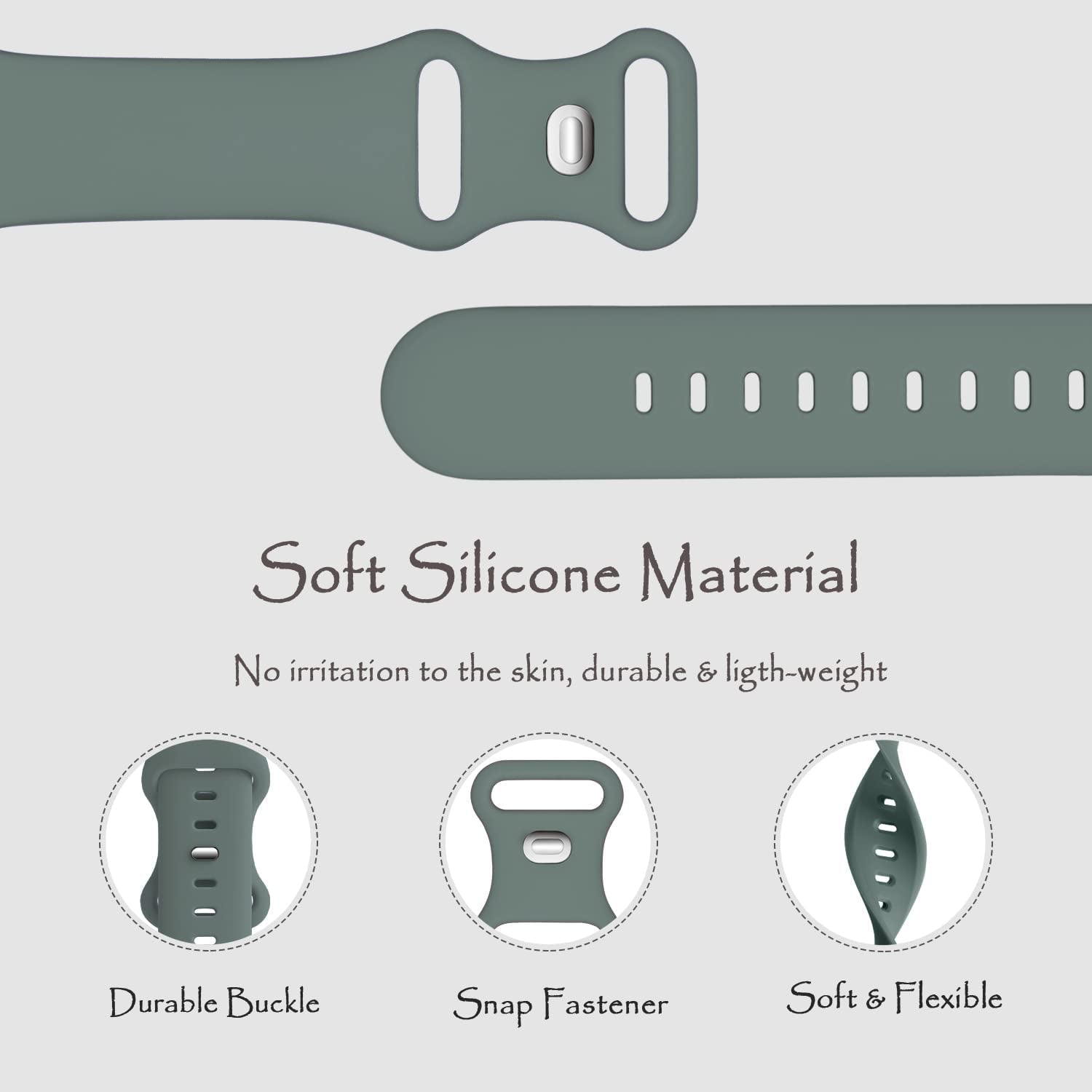 SNBLK [14 Pack] Compatible with Apple Watch Band 38Mm 40Mm 41Mm 42Mm 44Mm 45Mm 49Mm for Women Men, Soft Silicone Wrist Bands Sport Strap Compatible for Iwatch Series 8 7 6 5 4 3 2 1 SE Ultra  SNBLK   