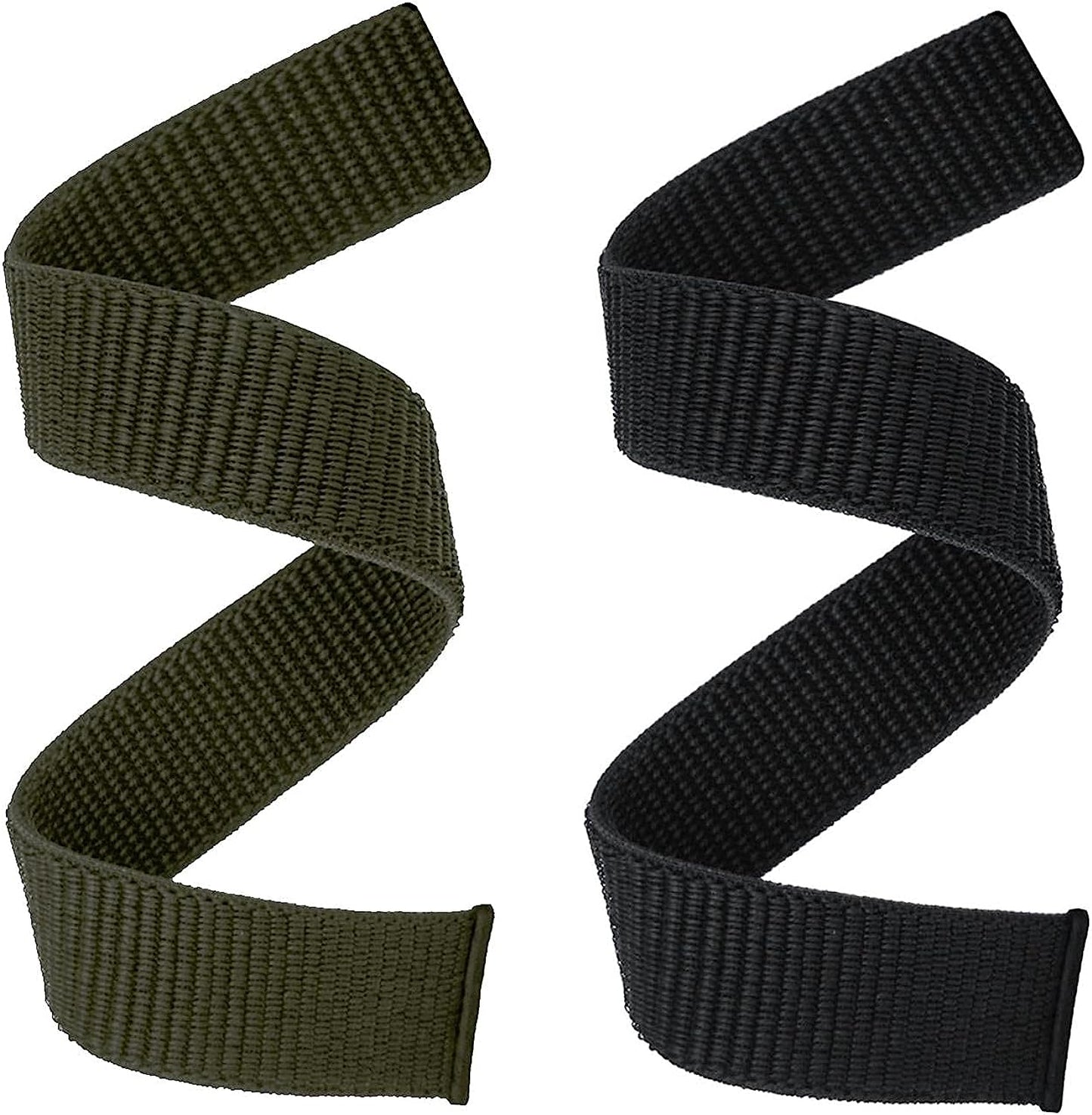 Abanen Hook and Loop Quick Dry Watch Band for Fenix 6/Fenix 5/ Fenix 7/EPIX 2, 22Mm Woven Nylon Ultralight Sport Wristband Strap for Garmin Epix Pro 47Mm,Instinct 2 Solar,Forerunner 955  Abanen   