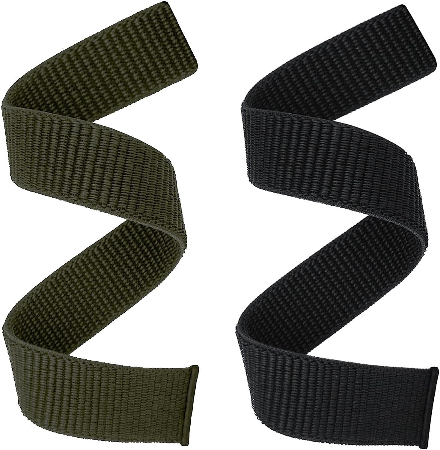 Abanen Hook and Loop Quick Dry Watch Band for Fenix 6/Fenix 5/ Fenix 7/EPIX 2, 22Mm Woven Nylon Ultralight Sport Wristband Strap for Garmin Epix Pro 47Mm,Instinct 2 Solar,Forerunner 955  Abanen   