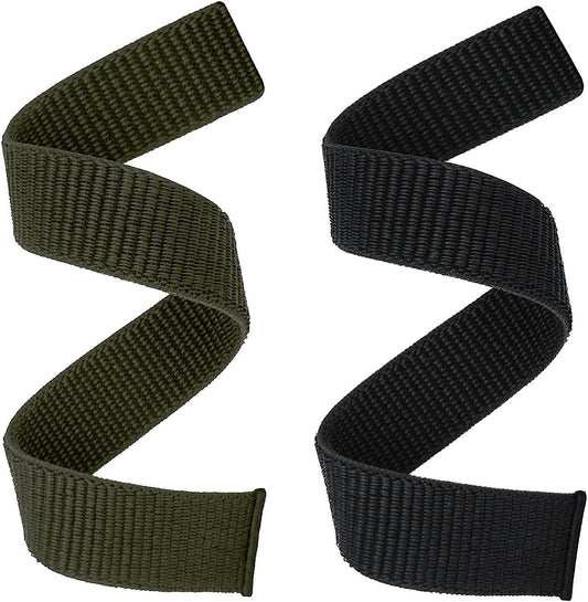 Abanen Hook and Loop Quick Dry Watch Band for Fenix 6/Fenix 5/ Fenix 7/EPIX 2, 22Mm Woven Nylon Ultralight Sport Wristband Strap for Garmin Epix Pro 47Mm,Instinct 2 Solar,Forerunner 955  Abanen   