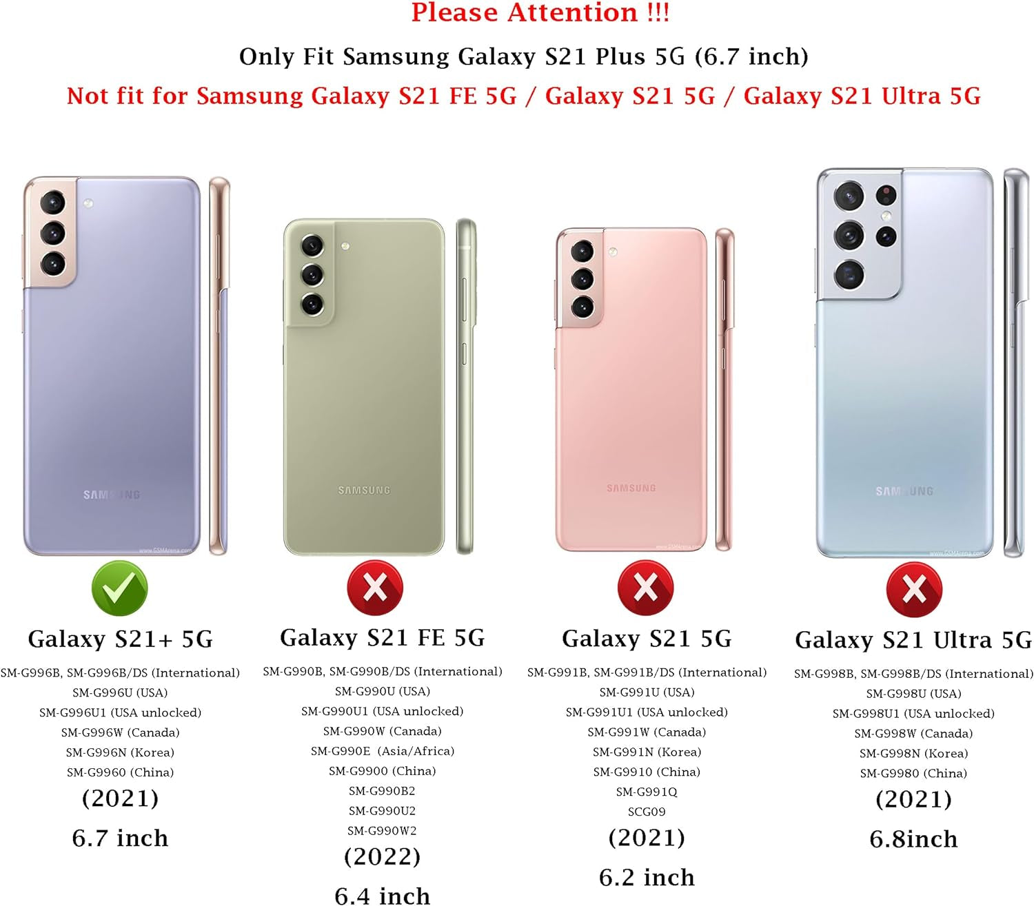 For Samsung Galaxy S21 plus Case: Dual Layer Protective Heavy Duty Cell Phone Cover Shockproof Rugged with Screen Protector - Military Protection Bumper Tough - Samsung Galaxy S21+ plus 5G, Blue  Jinxian Co., Ltd.   