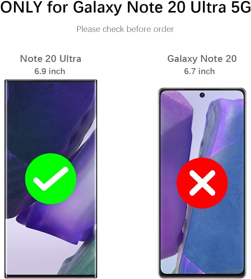 Note 20 Ultra Case, Jiunai Galaxy Note 20 Ultra Case Wallet Card Holder Back Cover Pocket Hybrid Dual Layer Protective Drop Protection anti Scratch Cell Phone Case for Samsung Galaxy Note20 Ultra Navy  Jiunai   