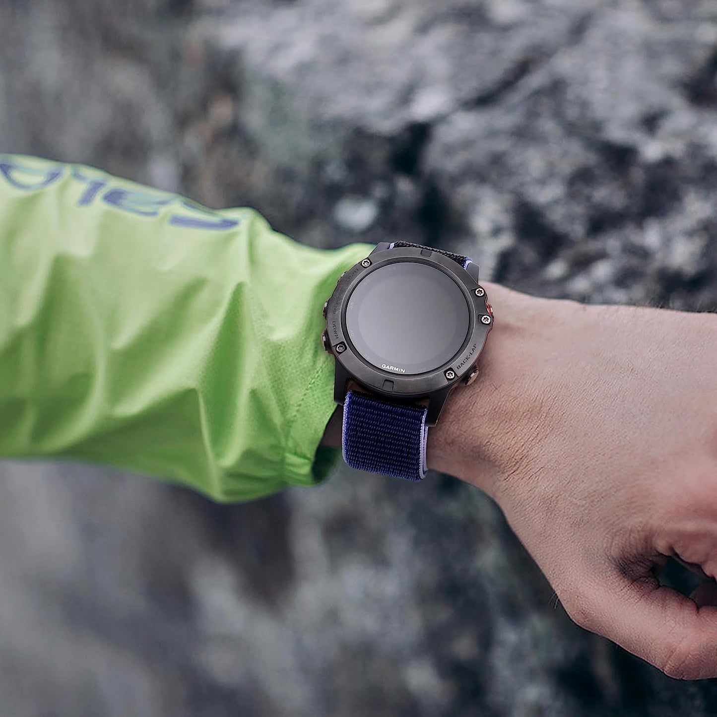 Sunnyson 3 Pack Viscous Loop Quick Dry Watch Bands for Garmin Fenix 7X/6X/5X,26Mm Soft Woven Nylon Replacement Wristband Sport Strap for Garmin Fenix 6X Pro/Sapphire,Fenix 5X Plus,Enduro,Tactix Delta Smartwatch  Sunnyson   