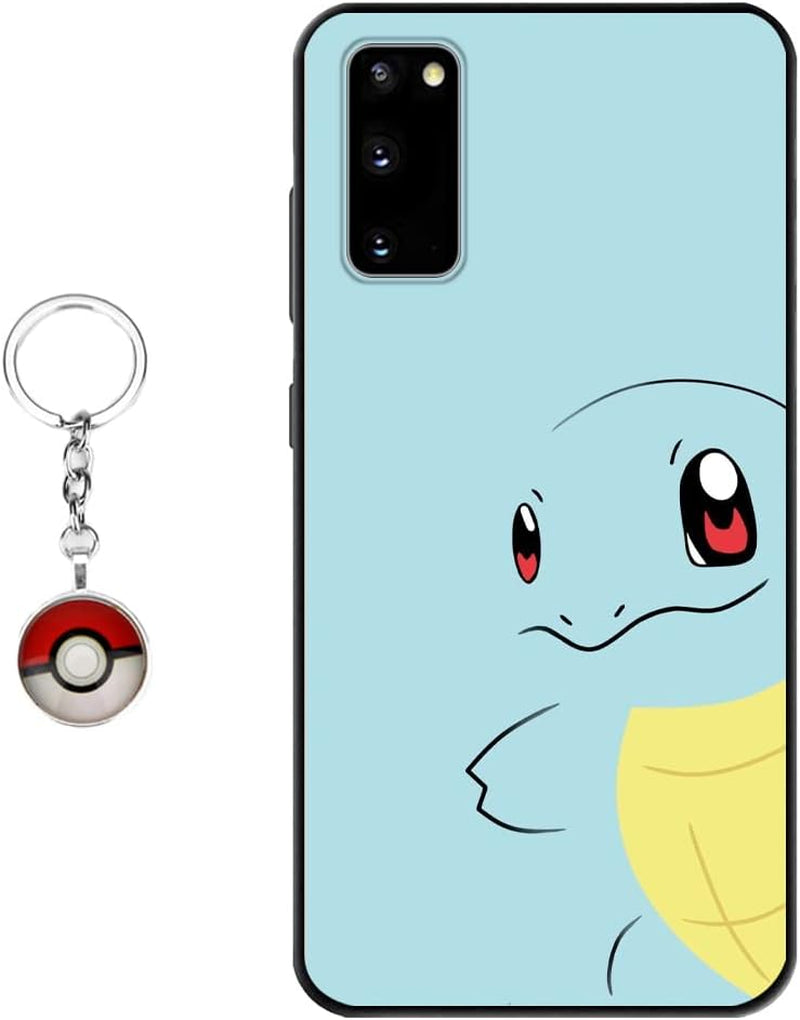 Starrycase Compatible with Google Pixel 4A 5G Case Anime Cute Design Soft Silicone Animation Cartoon Kawaii Cool Case for Google Pixel 4A 5G (With Figure Keychain)  Starrycase Case 11 Google Pixel 4A 5G 