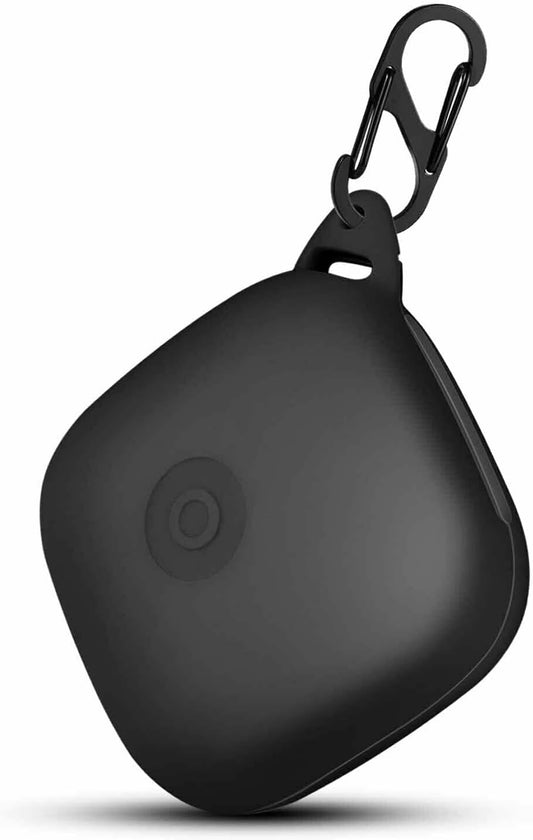 Fastsun Earphone 360° Protective Cover Silicone Case with Keychain Compatible with Beats Powerbeats Pro (Black)  Fastsun   