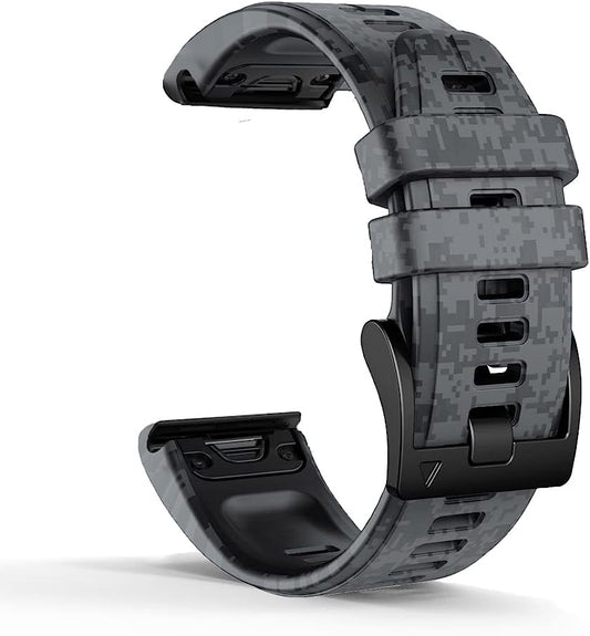 SCHIK 26 22Mm Smart Watch Band for Garmin Fenix 7 7X 6 6X Pro 5X 5 plus 935 Silicone Leather Accessory Straps Quick Release Wristbands  SCHIK   