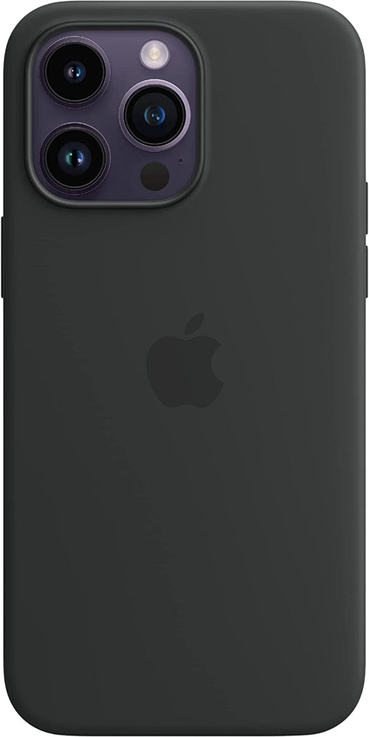 Apple Iphone 14 Pro Max Silicone Case with Magsafe - Midnight  Apple   