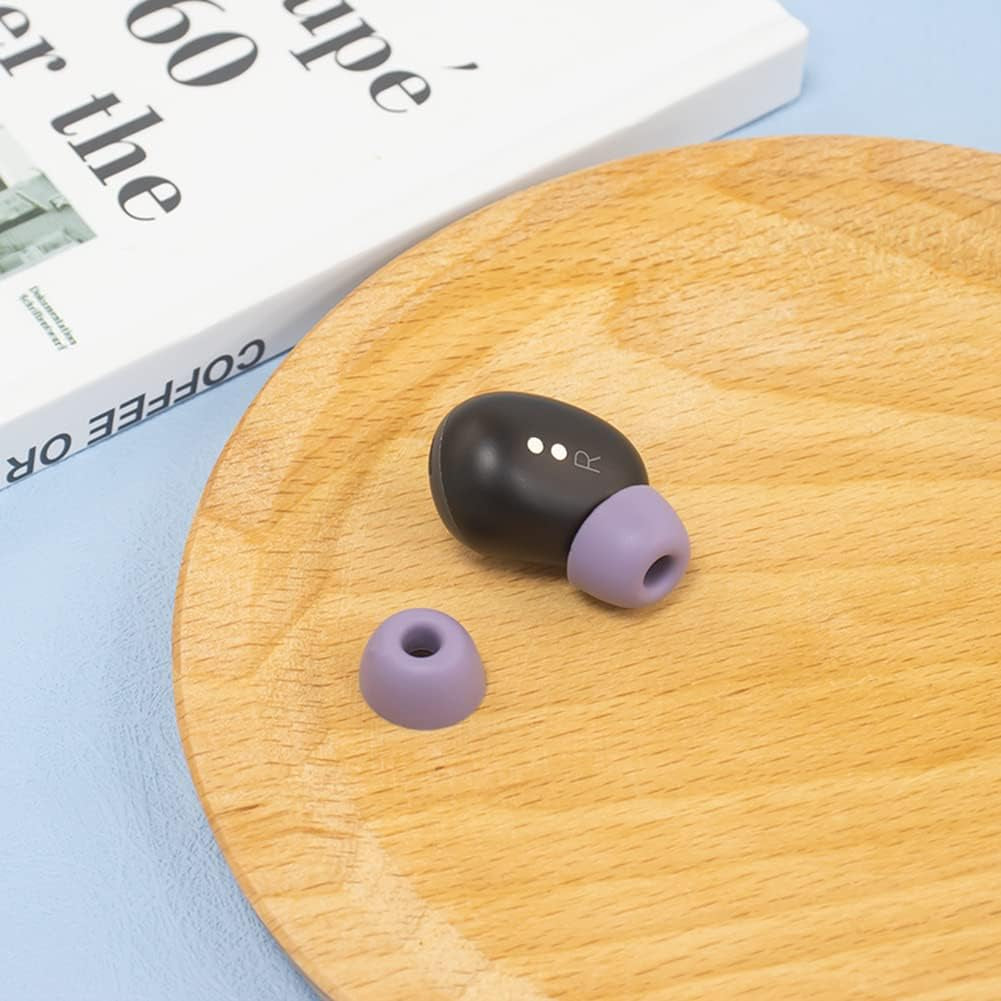 5 Pairs Earbuds Case for Google Pixel Buds Pro, anti Slip Silicone Earpads Case Comfortable Protective Replacement  Hesupy   