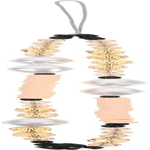 Unomor Keychain Wristlet Beaded Phone Lanyard Polymer Clay Beads Phone Charm Anti- Slip Phone Chain Strap Phone Wristband for Phone Camera Flashlight (White) Key Ring Wristlet  Unomor Brown 21X1CM 