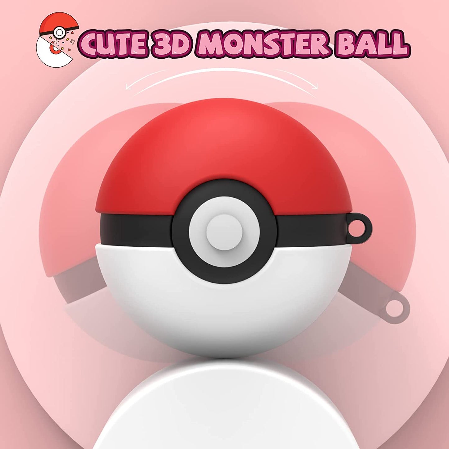 [2Pack] Cute Cover for Galaxy Buds Pro 2 Case/Galaxy Buds 2 Case/Galaxy Buds Pro Case/Galaxy Buds Live Case,3D Cartoon Anime Silicone Protective Cover for Samsung Earbuds Case  Moruglu   