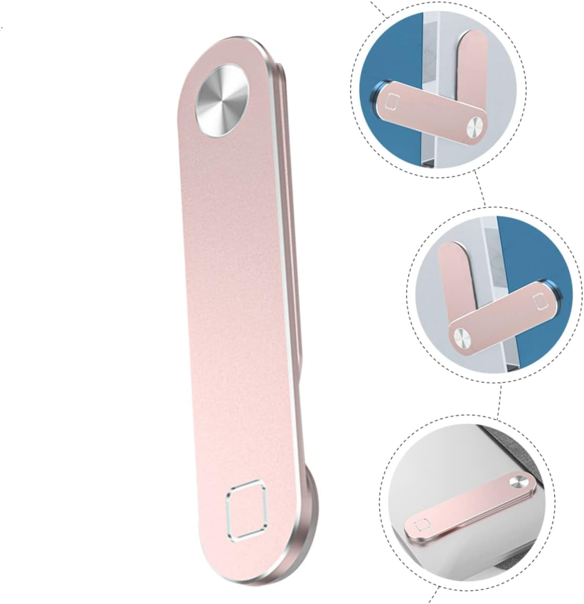 Ciieeo 1 Set Flat Expansion Bracket Cellphone Stand Adjustable Laptop Phone Mount Laptop Side Mount Magnetic Stand Magnetic Tablet Mount Magnetic Laptop Phone Mount Magnetic Phone Stand  Ciieeo   