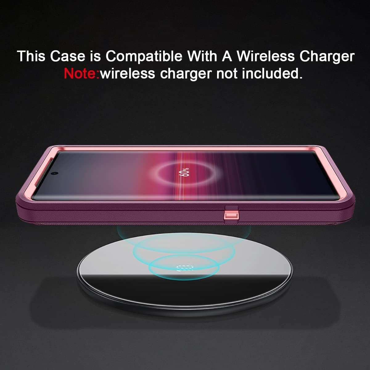 I-HONVA for Google Pixel 8 Pro Case Shockproof Dust/Drop Proof 3-Layer Full Body Protection [Without Screen Protector] Rugged Heavy Duty Durable Cover Case for Google Pixel 8 Pro 6.7" 2023,Purple/Pink  I-HONVA   