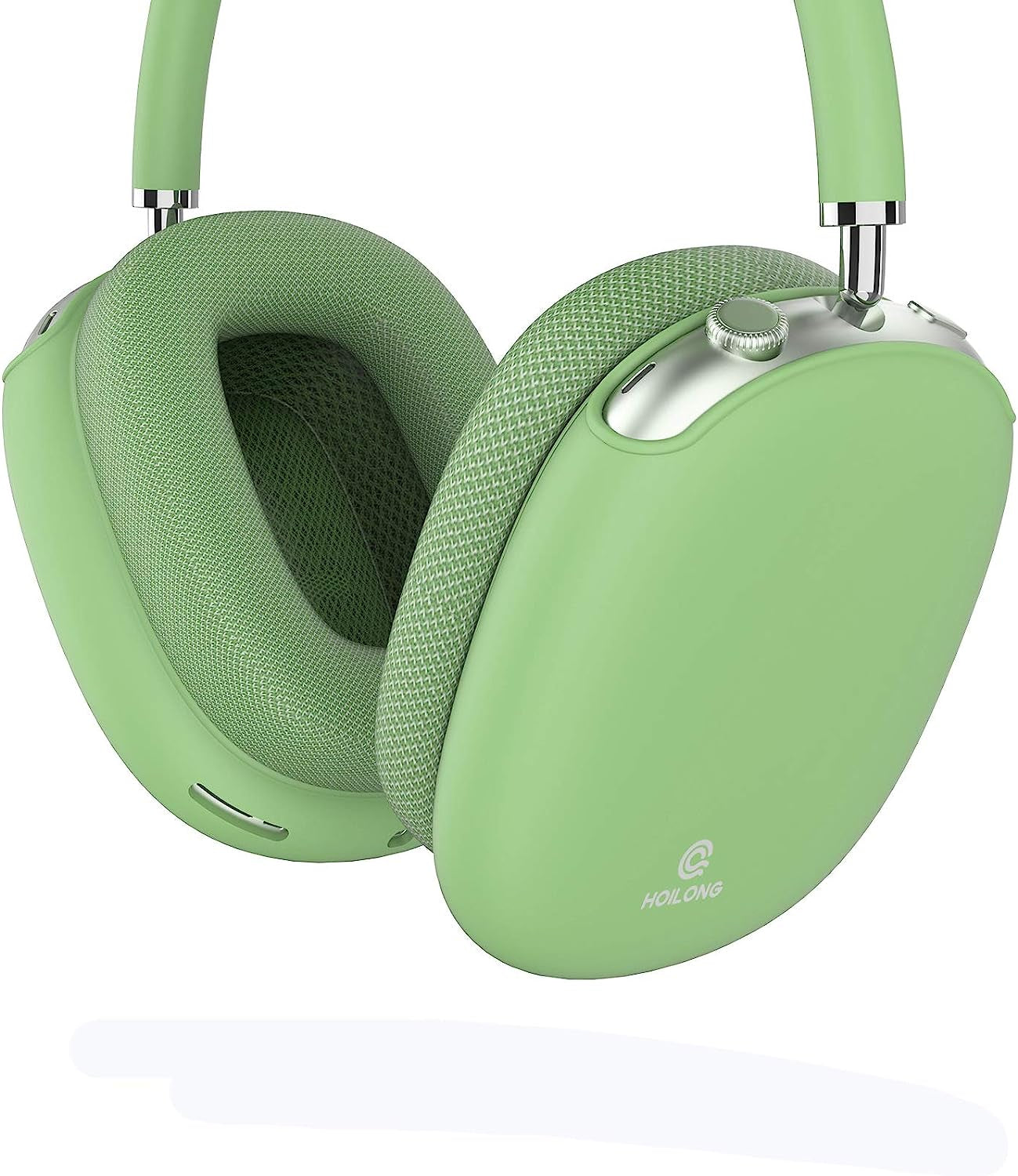 Airpods Max Case, Hoilong Airpods Max Silicone Case, Full Protective, Soft Skin Friendly Shock-Absorbing Protective Case, Flexible Airpods Max Accessories Kits, Best Gifts for Women and Men (Sky Blue)  HoiLong Matcha Green  