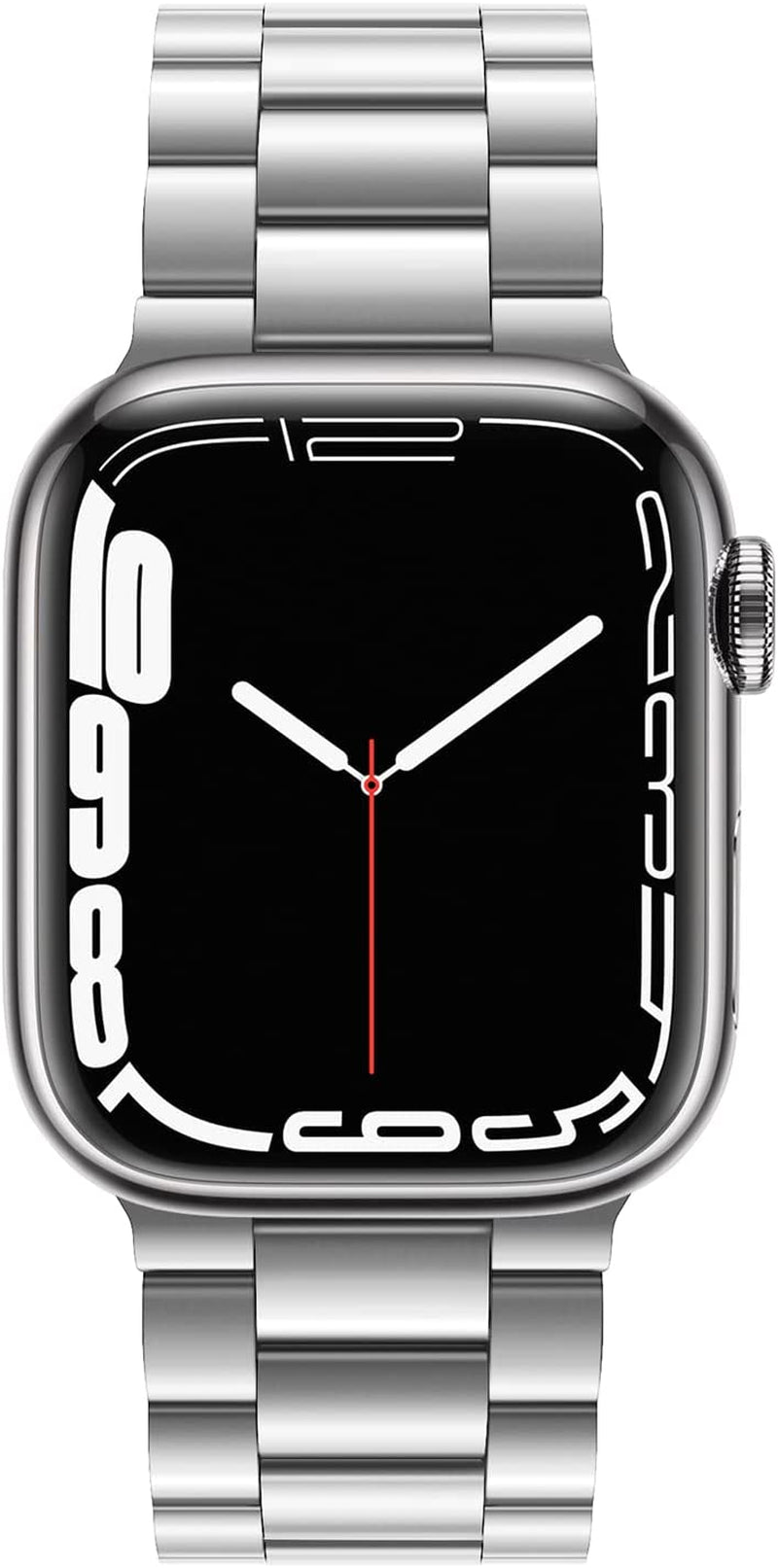 Tasikar Band Compatible with Apple Watch Band 49Mm 45Mm 44Mm 42Mm Premium Stainless Steel Metal Replacement Strap Compatible with Apple Watch Ultra Series 8 7 6 5 4 3 2 1 SE (Silver)  Tasikar   