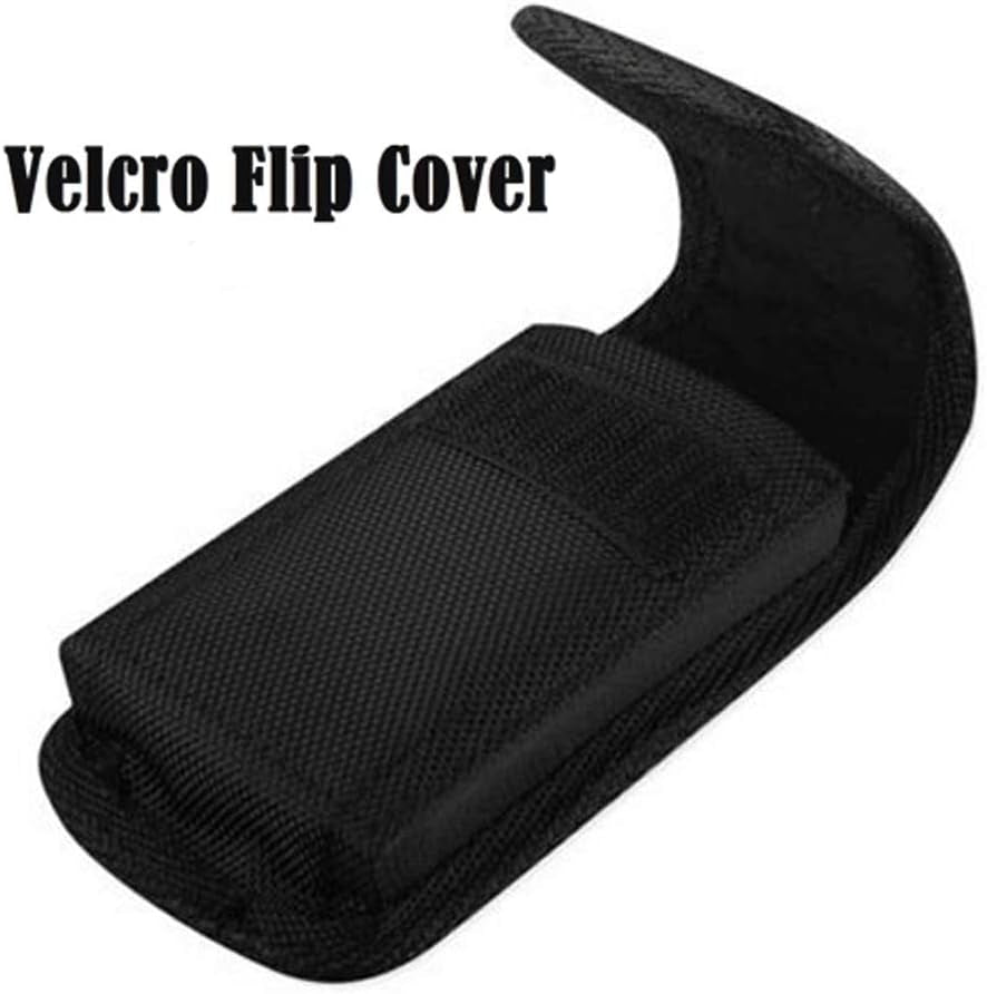 AISCELL Rugged Black Canvas Nylon Pouch Carrying Case Metal Belt Clip Holster for Oneplus Nord N30 5G, Nord N300 5G, 11,10T 5G,10 Pro,Nord N20 5G,Nord N200,Oneplus 9 (Fit Protective Case Cover On)  AISCELL   