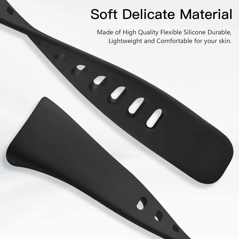 3 Pack Bands for Fitbit Charge 5，Soft Silicone Adjustable Sport Band Replacement Wristbands for Fitbit Charge 5 Fitness Tracker  SENGKOB   