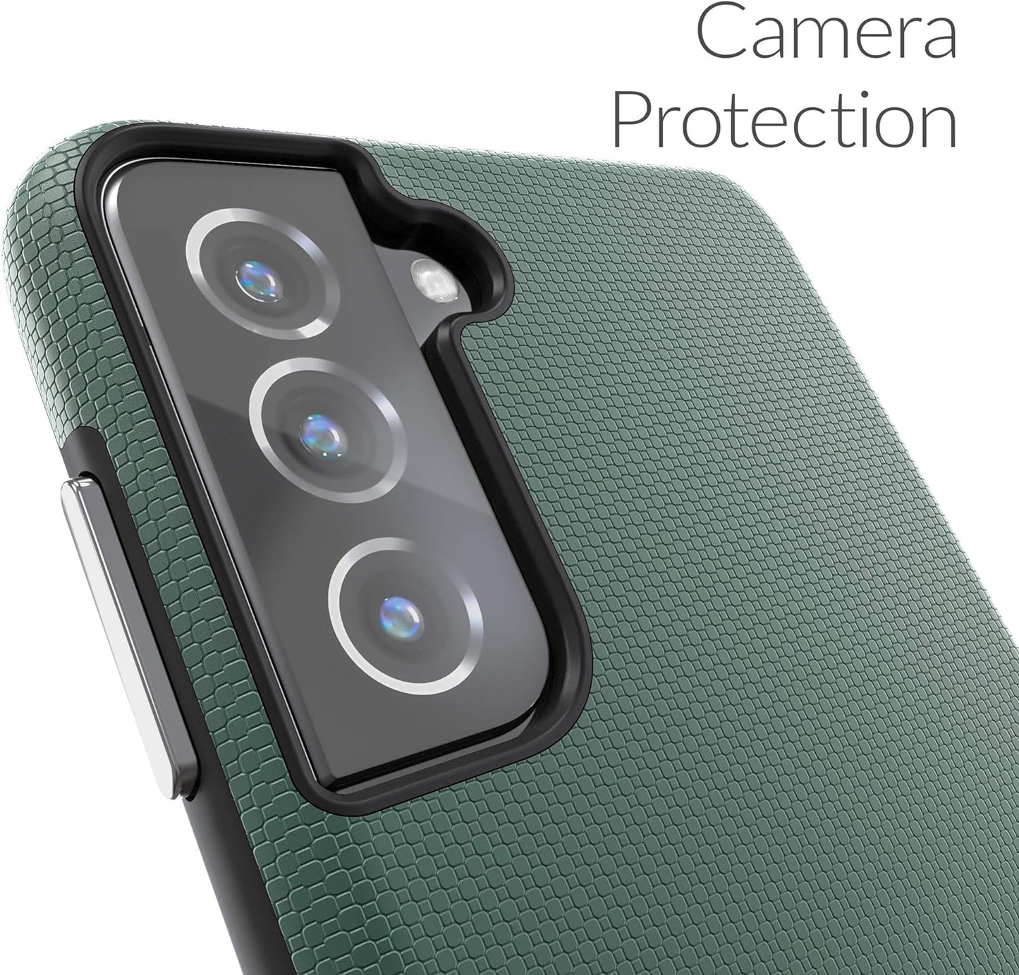 Crave Dual Guard for Galaxy S21+ Case, Shockproof Protection Dual Layer Case for Samsung Galaxy S21 Plus, S21+ 5G (6.7 Inch) - Forest Green  Crave   