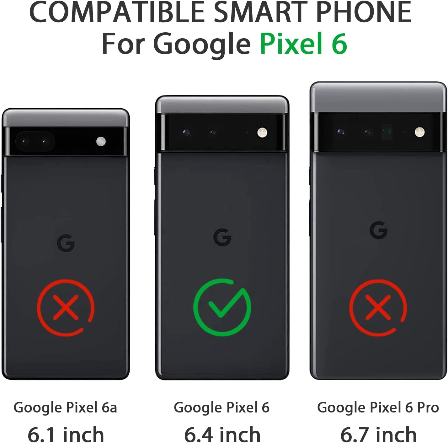 Meliya for Google Pixel 6 Case, Soft TPU Bumper with PC Hard Back Shockproof Anti-Scratched Phone Case Cover for Google Pixel 6 (Clear)  Meliya   