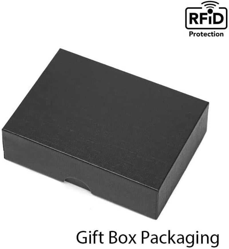 Ebhag868 Smart Card Clip Wallet with Durable One-Press, Quick-Access Card Holders, Integrates Cutting Edge Tracking & RFID Blocking Technology (Airtag NOT Included) - Brown  Generic   