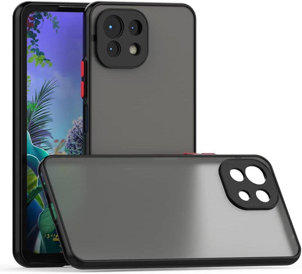 Zhuoopinn Case for Xiaomi Mi 13 Thin Shockproof Phone Case PC Back TPU Bumper [Protect from Fingerprint/Shock/Scratch/Slip] Translucent Matte Phone Cover for Xiaomi Mi 13-Green  Zhuoopinn Black  