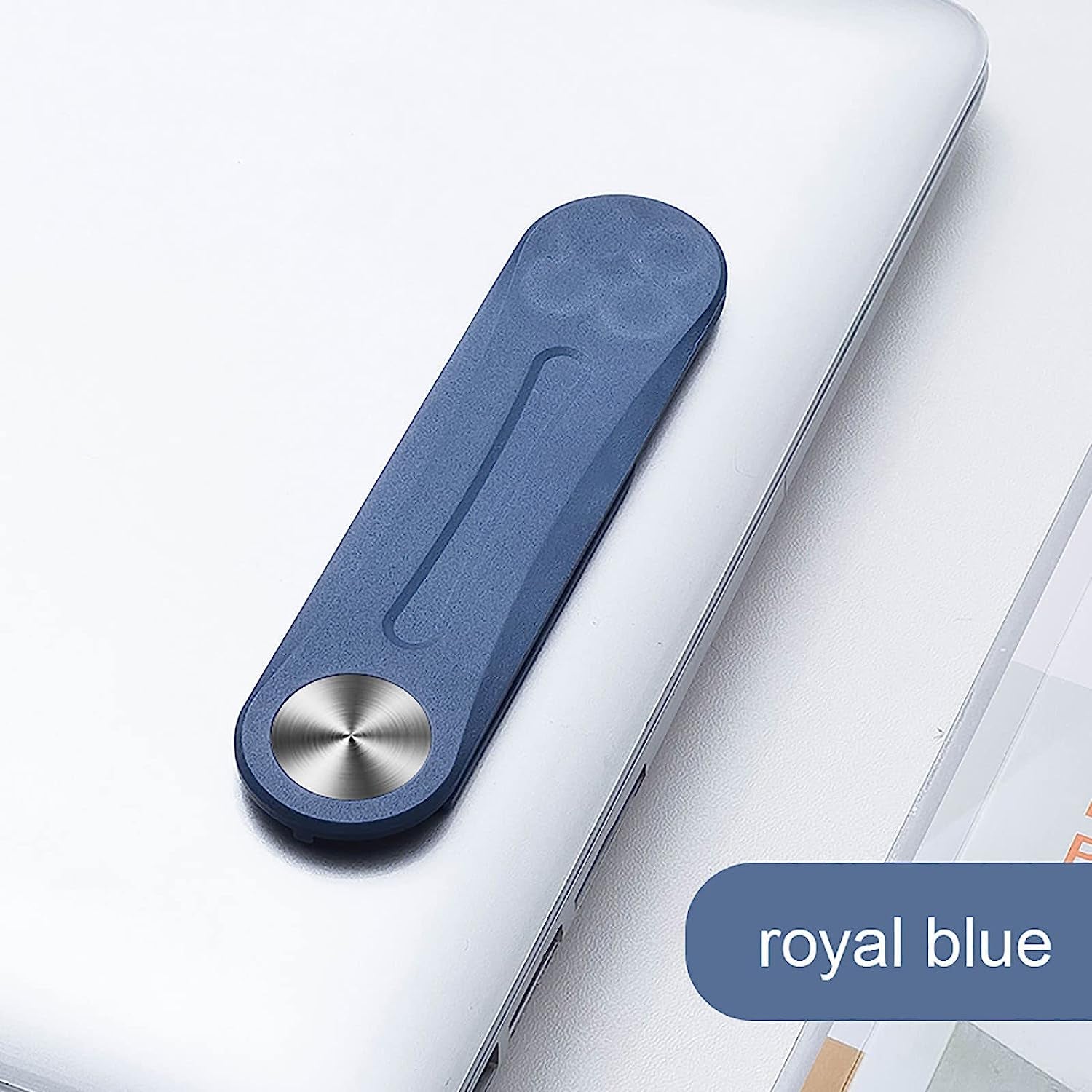 Tomsi 1PC Magnetics Phone Holder, Laptop Desktop Monitor Side Extension Phone Holder, Slim Portable Foldable Computer Expansion Bracket Compatible with Any Phone (A, One Size)  Tomsi   