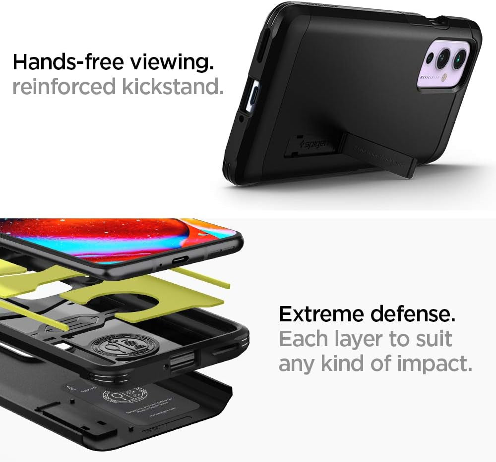 Spigen Tough Armor [Extreme Protection Tech] Designed for Oneplus 9 Case 5G [Compatible with NA & EU Versions, NOT Compatible with CH & in Versions] (2021) - Black  Spigen   