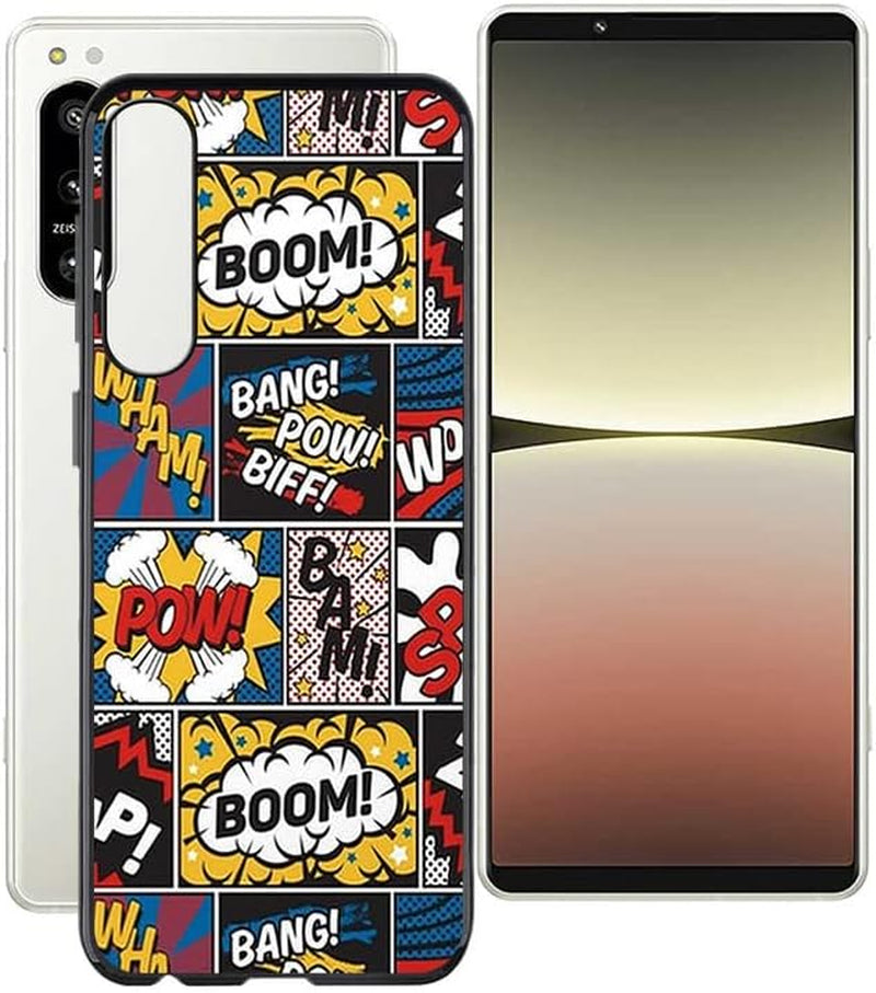 WIMSPEED Case for Sony Xperia 5 IV (6.1"), Shockproof Bumper Protective Case, Slim Soft Silicone Military Grade Drop TPU Back Phone Cover for Sony Xperia 5 IV - WM84  WIMSPEED Wma4  