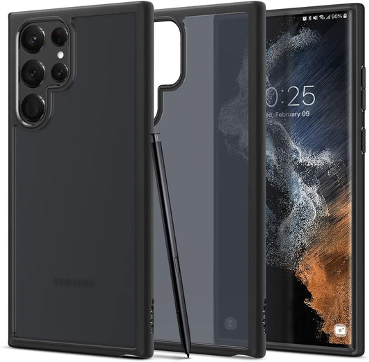 Spigen Ultra Hybrid Designed for Galaxy S22 Ultra Case (2022) - Frost Black  Spigen   