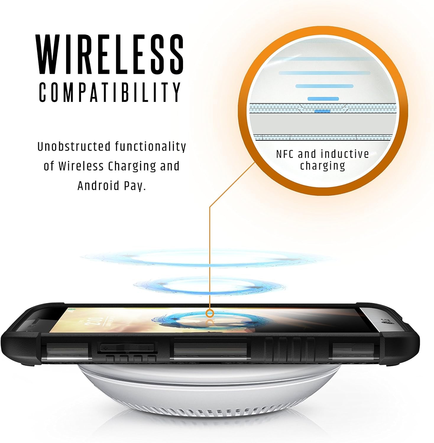 URBAN ARMOR GEAR [UAG Compatible with LG G5 Case Feather-Light Composite [Ash] Military Drop Tested Phone Case  Urban Armor Gear Inc.   