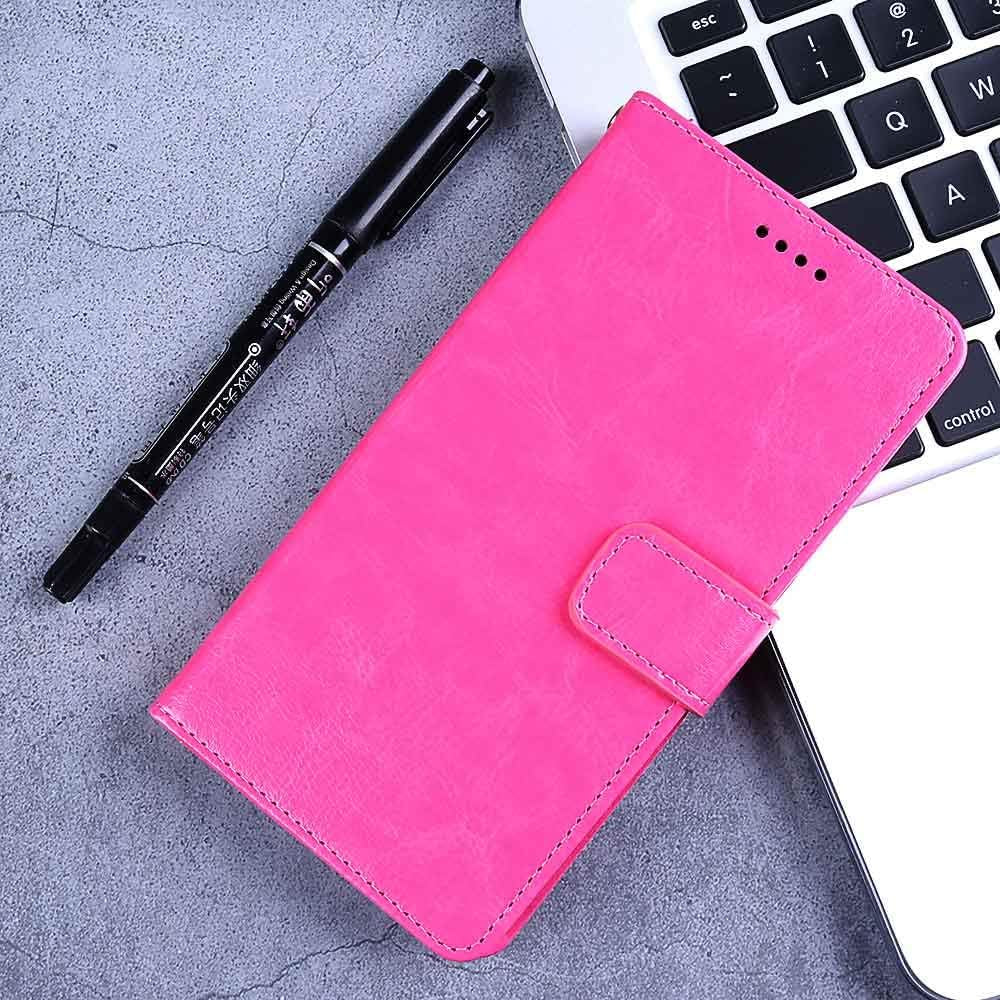 Phone Case for Sony Xperia L2,Smooth Leather Flip Wallet Case with Card Slot,Stand Holder and Magnetic Closure,Sony Xperia L2 Leather Case Cover  SJK-MKS   