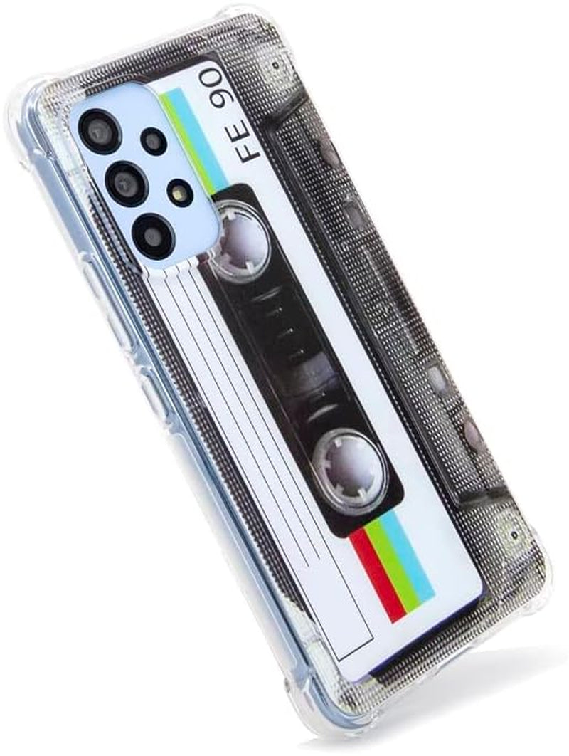 STINFIZTOL Phone Case Compatible with Galaxy A53 5G Case,80S Type Music Cassette Case Soft TPU Cover for Samsung Galaxy A53 6.5 Inch  ST Infinite store   