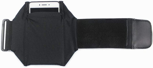 Cell Phone Leg Band & Armband for All Phones with Adjustable Elastic, Sport Leg & Arm Band for Running, Walking, Equestrian, Motorcycle or Hiking (Black)  YUNYILAN   