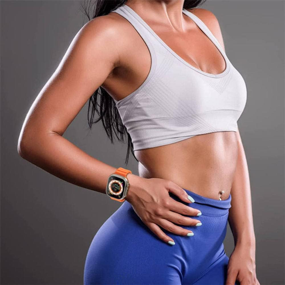 Premium Active Performance Watch Band Series Ultra SE 8 7 6 5 4 3 2 1 40Mm 38Mm 44Mm 42Mm 45Mm 41Mm 49Mm, Women and Men Sport (Fits Apple Watch) Bands Replacement for Iwatch Bands  The Celly Plug   